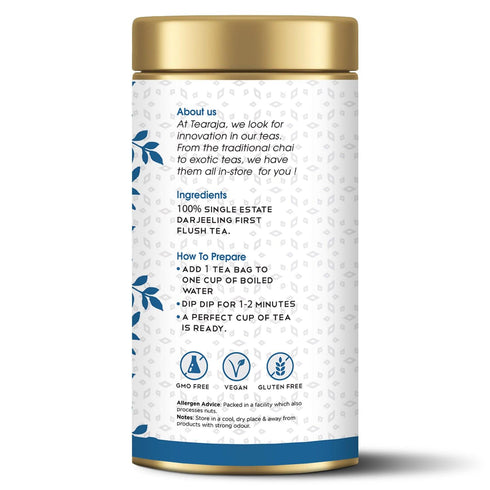 Tea Raja - Darjeeling First Flush Tea 30 Teabags